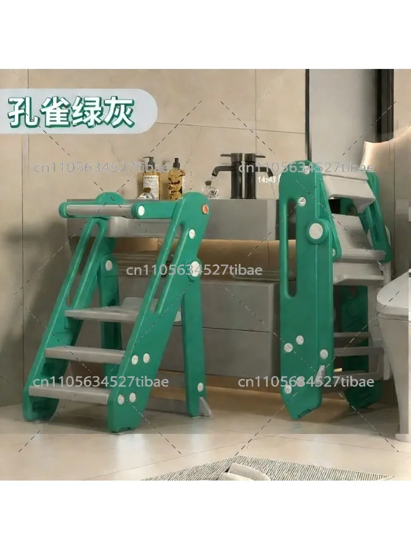 Toddler Learning Tower - หอคอยช่วยเรียนรู้สำหรับเด็กแบบพับได้ ปรับระดับได้ ใช้เป็นเก้าอี้เด็กเล็ก ช่วยเด็กๆ ในครัว