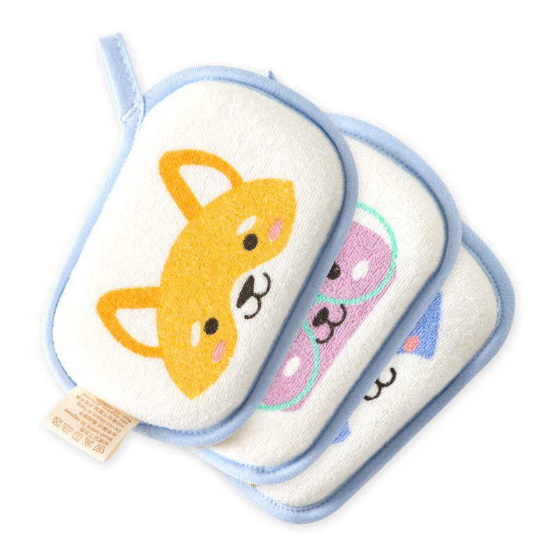 Baby Products For Newborn - น่ารักการ์ตูนเด็กแปรง Super Soft แปรงฟองน้ําสําหรับเด็กเด็กทารกแรกเกิดเด็กทําความสะอาดผ้าเช็ดตัวแปรงอาบน้ําผลิตภัณฑ์