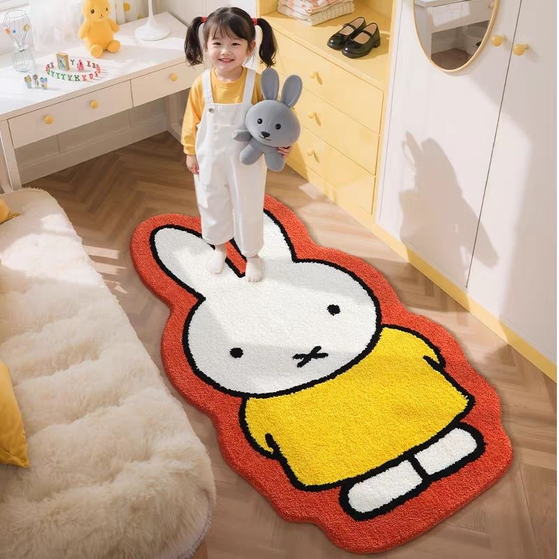 Baby Products List - มิฟฟี่ พรมปูพื้นห้องนั่งเล่น ผ้าแคชเมียร์เทียม ห้องนอนเด็กผู้หญิง ผ้าห่มข้างเตียง พรมปูพื้น