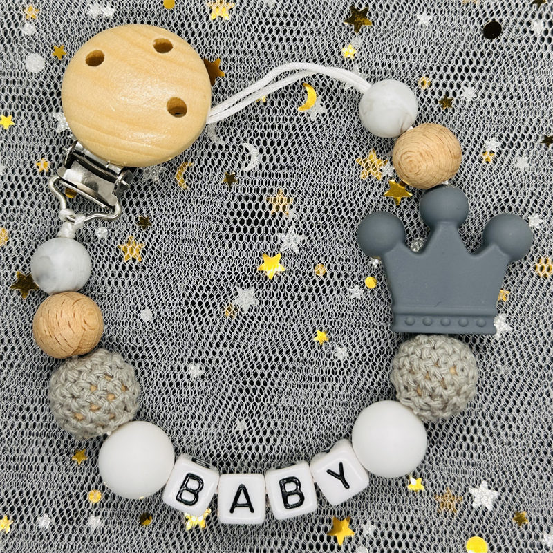 สายคล้องยางกัดลูกปัดเคี้ยวไม้บ - Baby Products For Newborn บทวิจารณ์และราคา