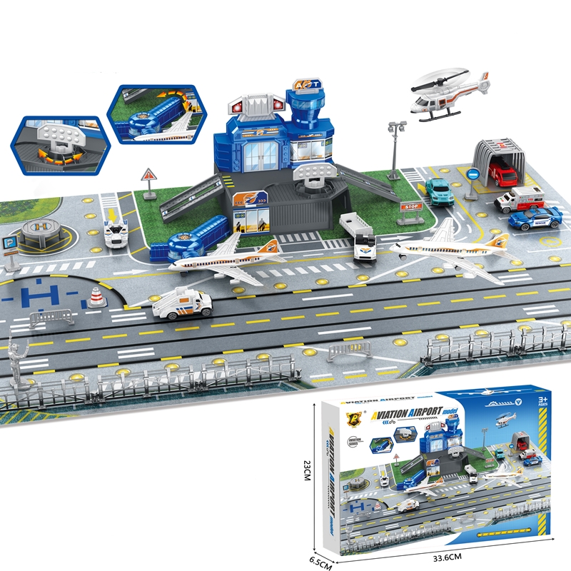 ชุดของเล่นฉากสนามบินสำหรับเด็ก - Toddler Learning Tower บทวิจารณ์และราคา