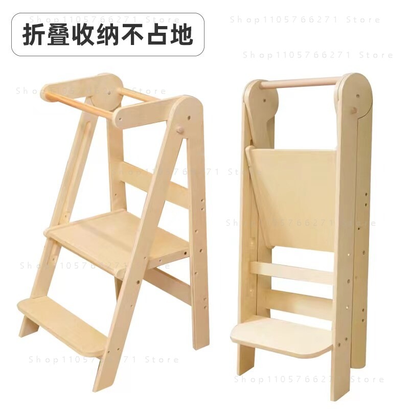 หอคอยช่วยเรียนรู้แบบพับได้สำหร - Toddler Learning Tower บทวิจารณ์และราคา