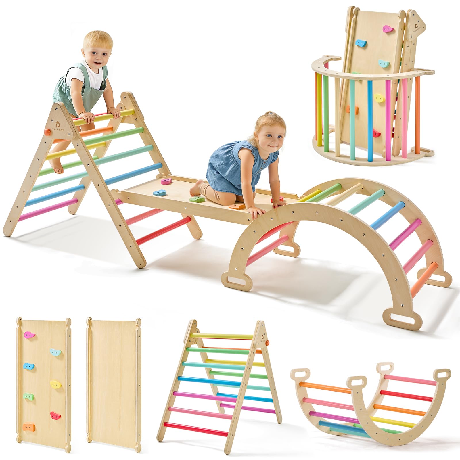 หอคอยการเรียนรู้ไม้มอนเตสซอรี่ - Toddler Learning Tower บทวิจารณ์และราคา