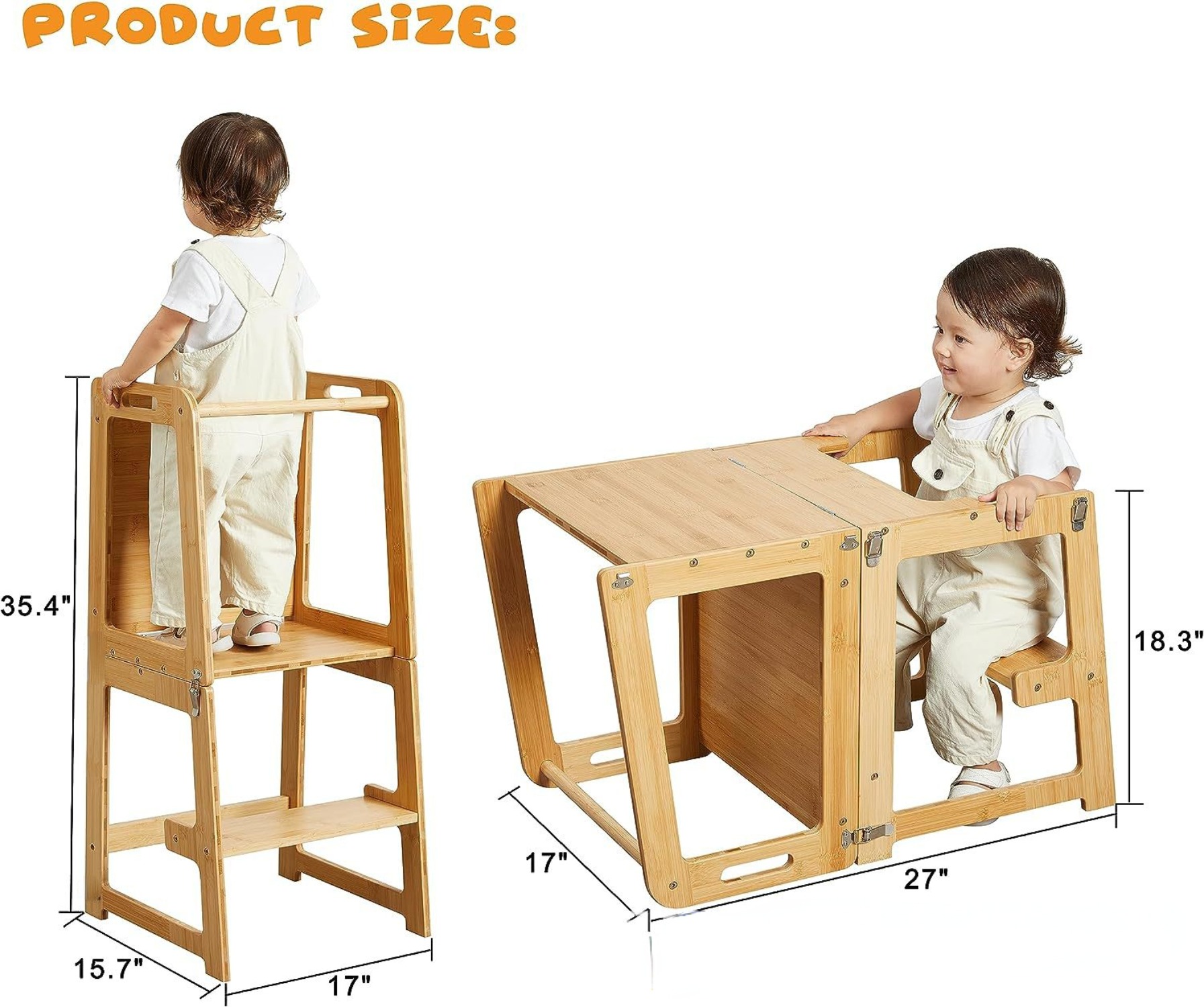 หอคอยครัวเด็กแบบพับได้, หอคอยค - Toddler Learning Tower บทวิจารณ์และราคา