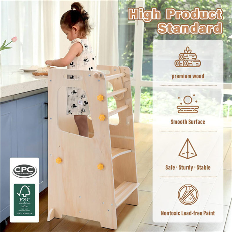 หอคอยช่วยเรียนรู้สำหรับเด็กแบบ - Toddler Learning Tower บทวิจารณ์และราคา