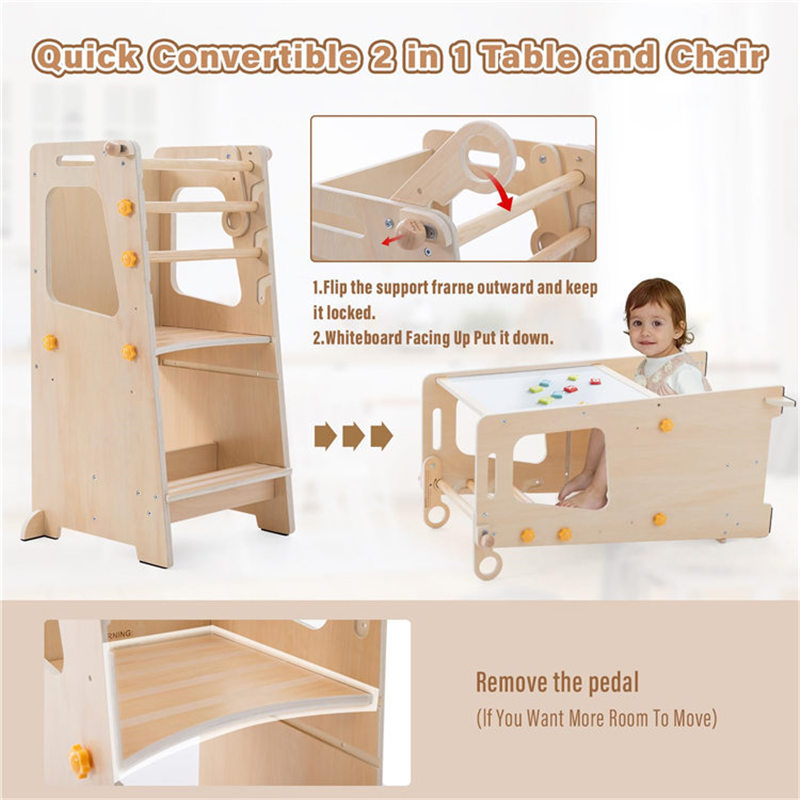 หอคอยช่วยเรียนรู้สำหรับเด็กแบบ - Toddler Learning Tower บทวิจารณ์และราคา