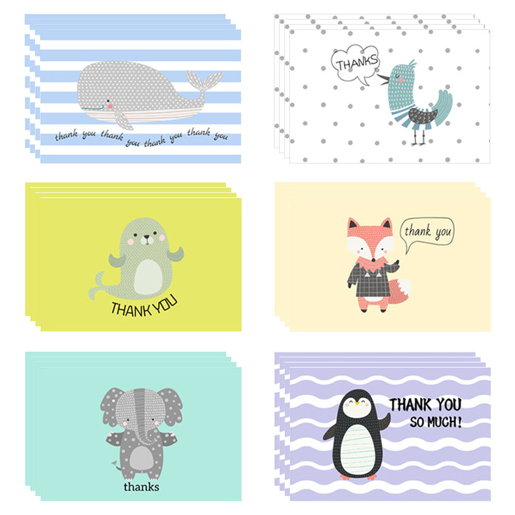 24 ชุด การ์ดขอบคุณ ซองจดหมายเป - Baby Products Gift Card บทวิจารณ์และราคา