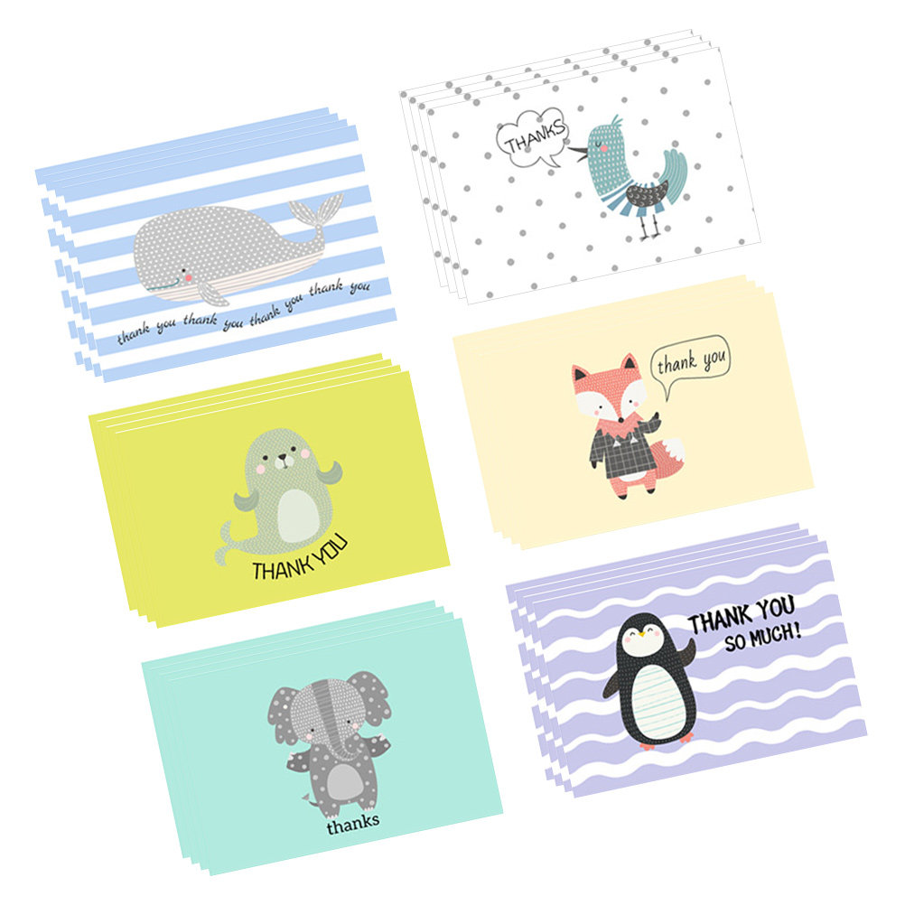 24 ชุด การ์ดขอบคุณ ซองจดหมายเป - Baby Products Gift Card บทวิจารณ์และราคา