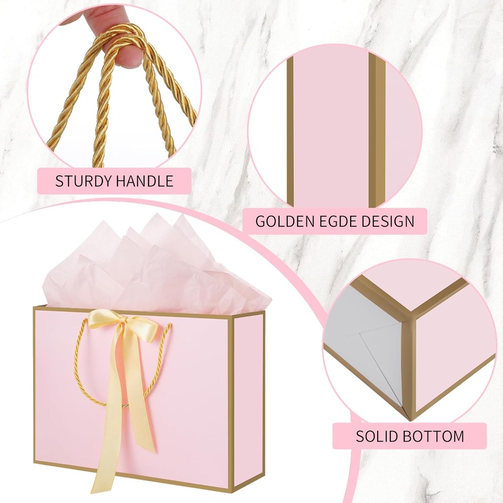 ถุงของขวัญสีชมพูพร้อมหูหิ้ว ขน - Baby Products Gift Card บทวิจารณ์และราคา