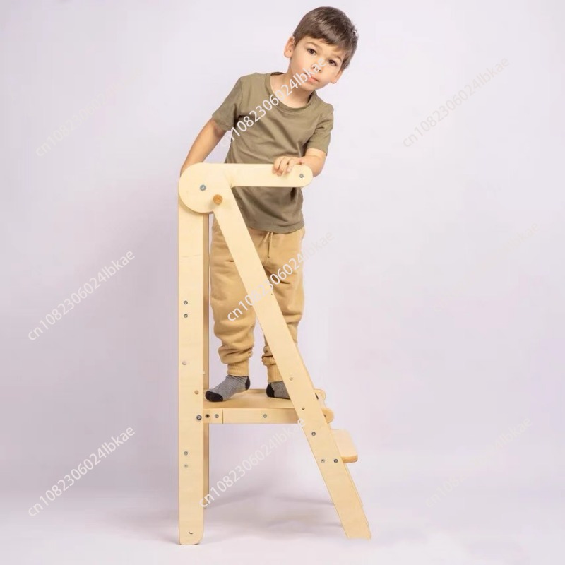 หอคอยเรียนรู้แบบพับได้สำหรับเด - Toddler Learning Tower บทวิจารณ์และราคา
