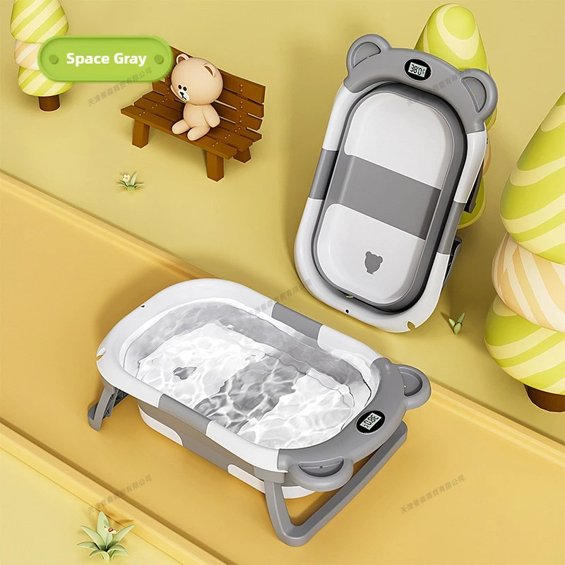 อ่างอาบน้ำเด็กแบบพับได้ จอแสดง - Baby Products For Newborn บทวิจารณ์และราคา