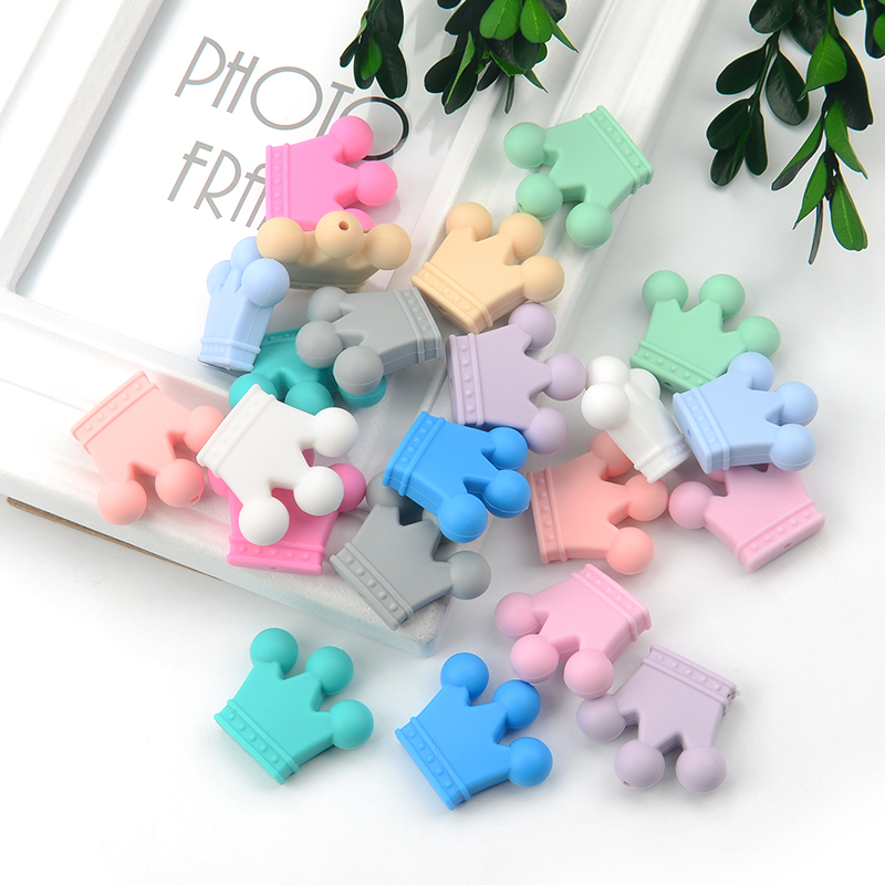 LOFCA 10 ชิ้น/ล็อตซิลิโคนมงกุฎ - Baby Products List บทวิจารณ์และราคา