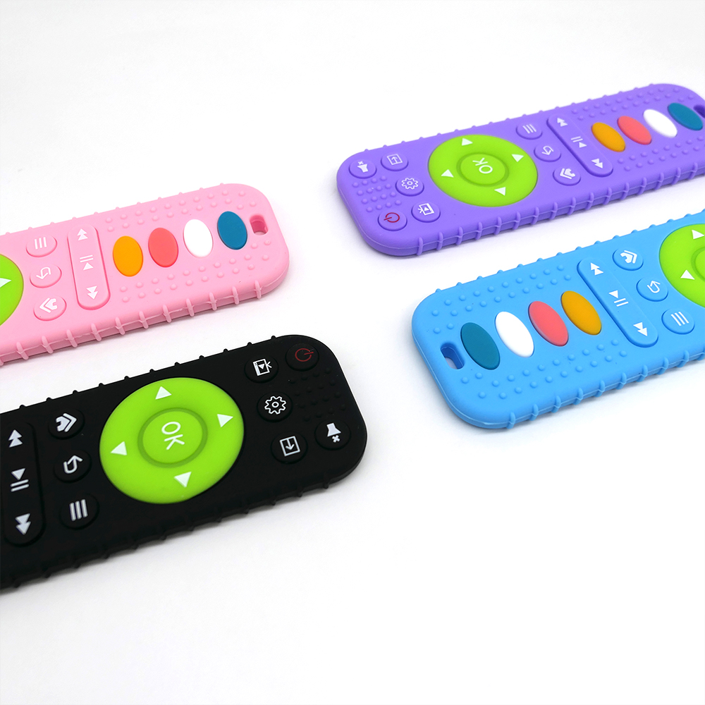 ยางกัดซิลิโคนนุ่มรูปทรงรีโมทคอ - Baby Products List บทวิจารณ์และราคา